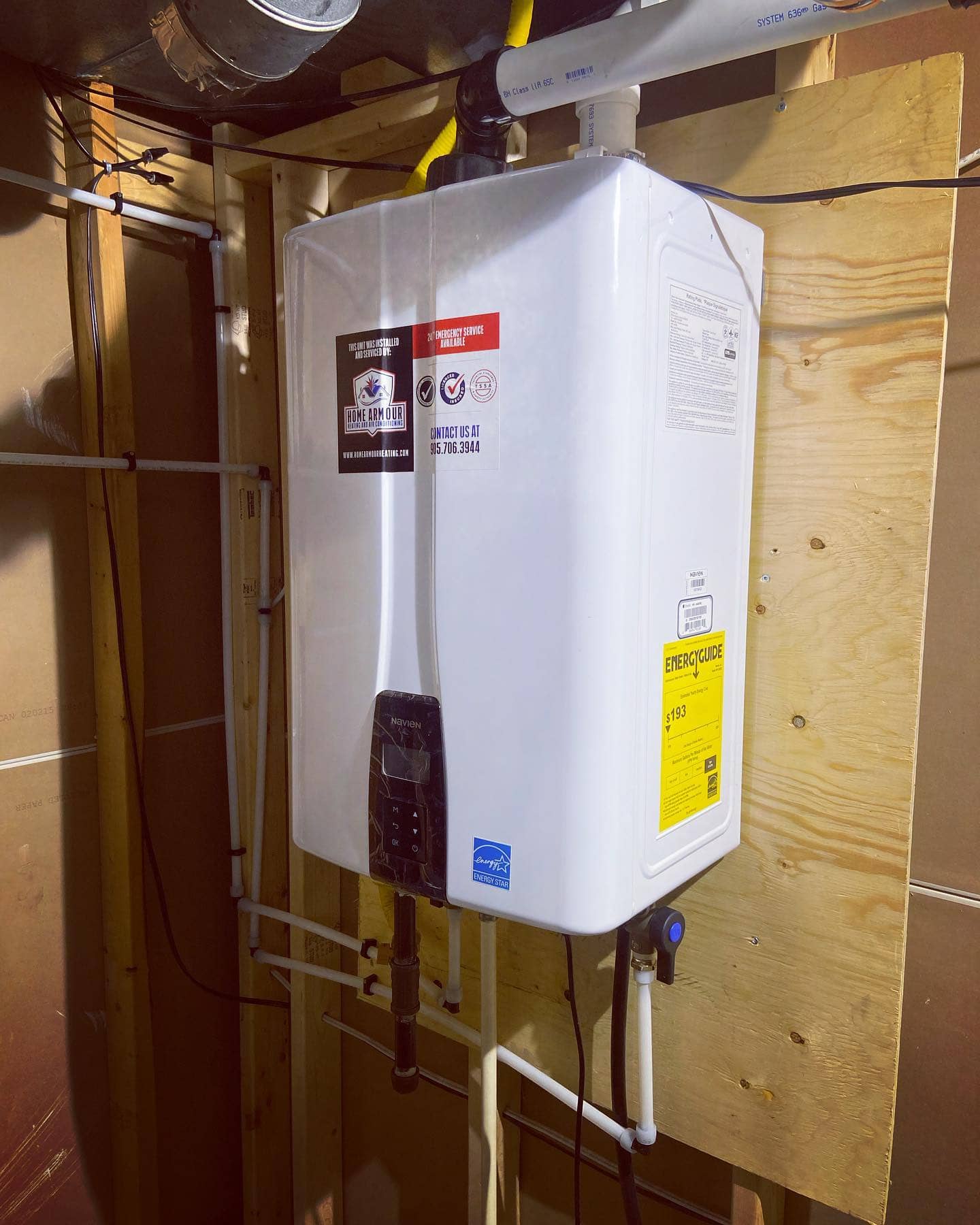 water heater installer in Durham Region