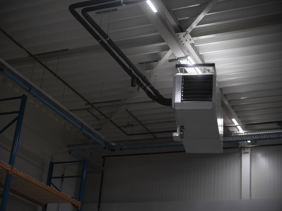 garage heat installation